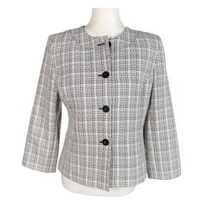 Jones Studio Seperates houndstooth blazer size 8